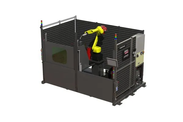 Fab-Pak® CDZ Robotic Welding Cell with Fanuc Robot