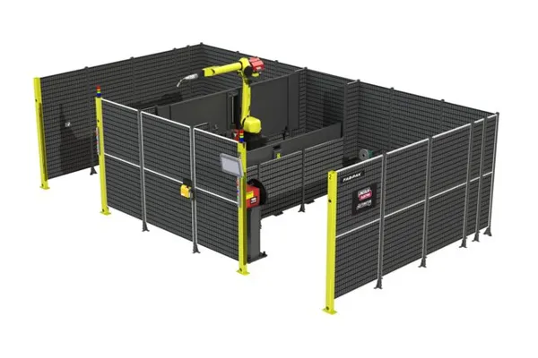 Fab-Pak® FHS-B2B Robotic Welding Cell with Fanuc Robot