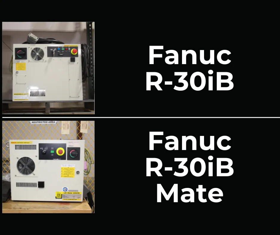 Fanuc R-30iB vs. R-30iB Mate: Controller Hardware Comparison