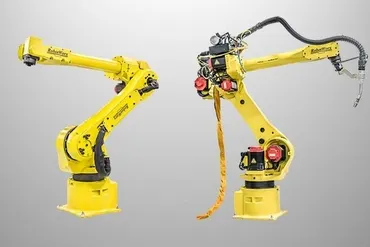 The ArcMate 120iB and the M-16iB...Same Robot, Different Applications